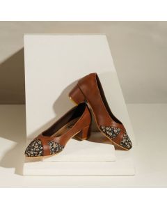 Sanjan Jaali Formal Block Heels