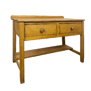 English Pine Work Table