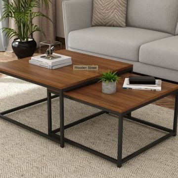 Alaric Nested Engineered Wood Coffee Table
